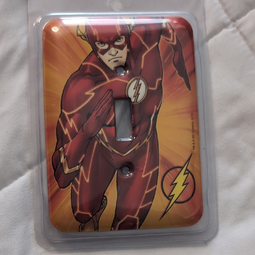 Open Road Brands Justice League Light Switch Cover